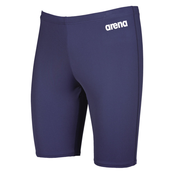 shop arena solid navy blue jammers