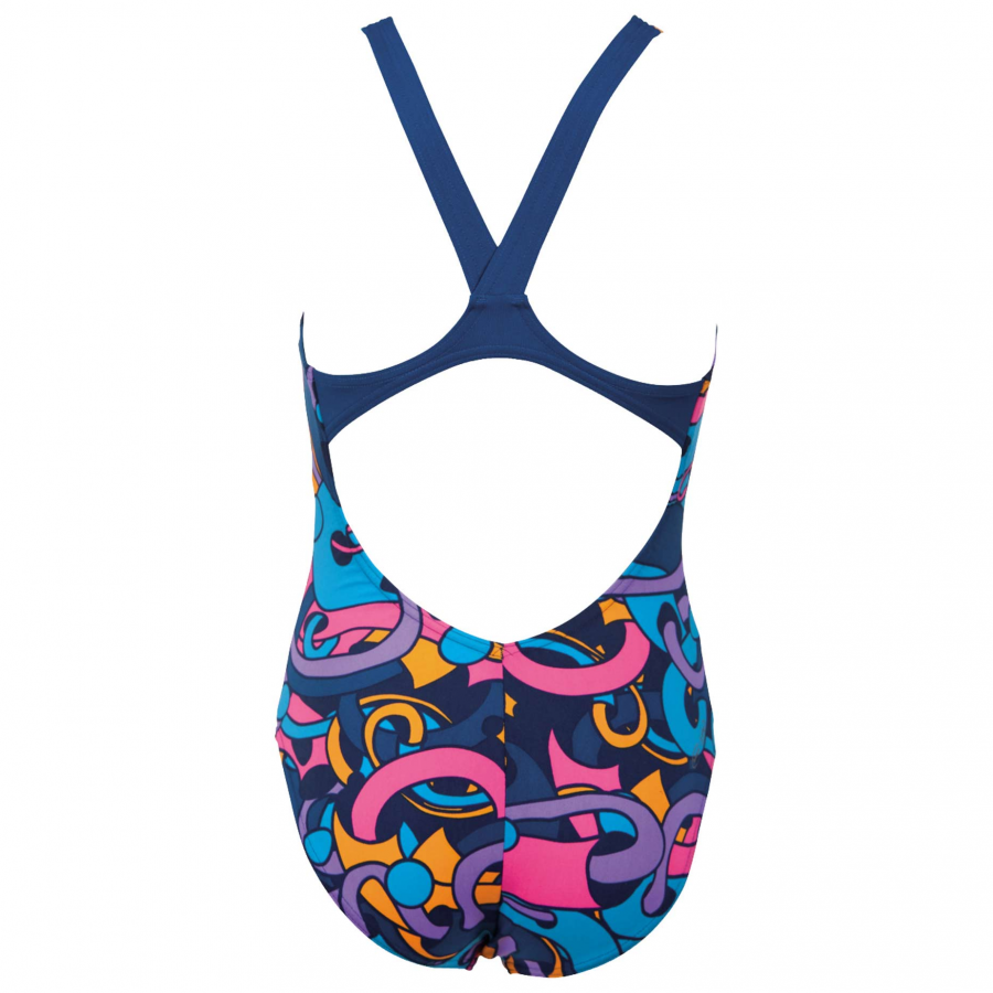 Arena Cores Girls Swimsuit Pink / Blue
