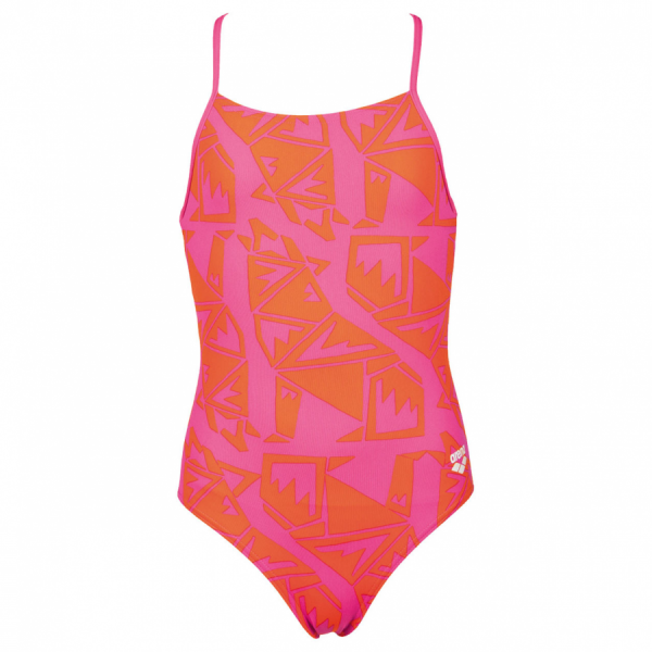 Arena Fenrir Girls Swimsuit - Pink, great for training sessions