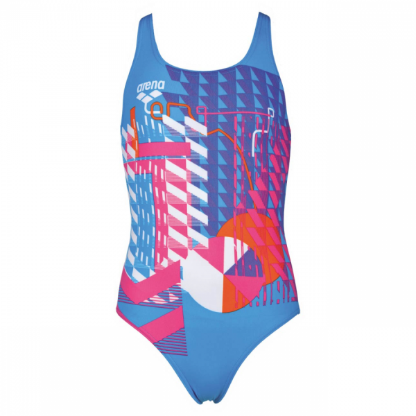 Arena Inge Girls Swimsuit - Blue