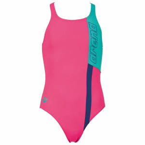Arena Ipanema Girls Pink Swimming Costume