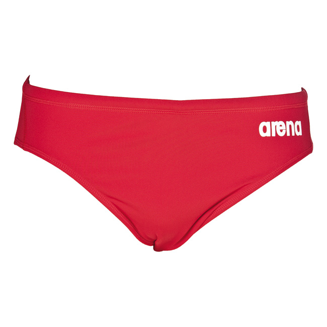 Arena Solid Swim Brief - Red