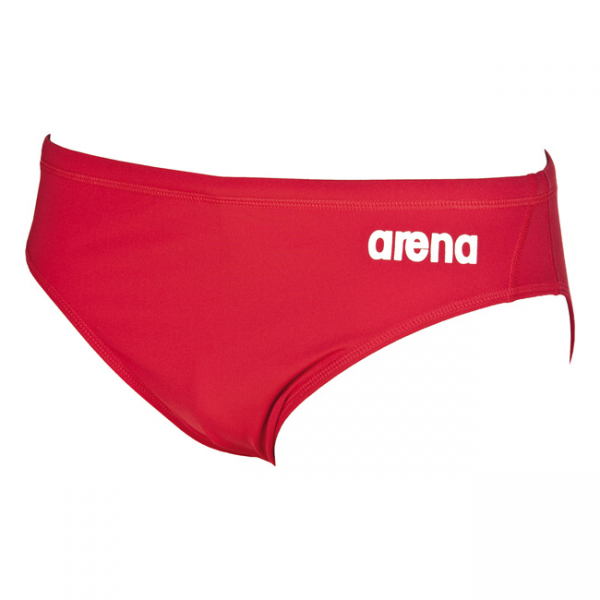 Arena Solid Swim Brief - Red