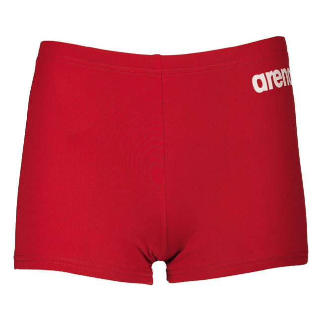 Arena Youth Solid Swim Shorts - Red