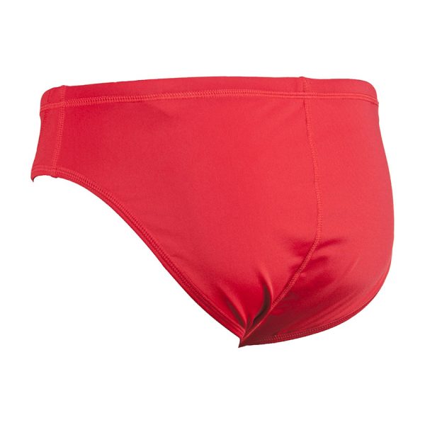 Arena Solid Water Polo Swim Trunks - Red