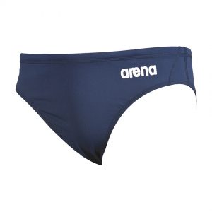 Arena Solid Water Polo Swim Trunks - Navy Blue