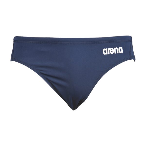 Arena Solid Water Polo Swim Trunks - Navy Blue