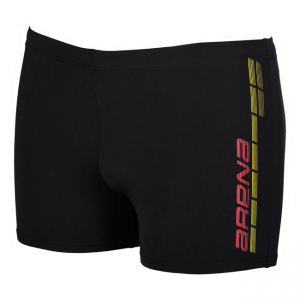 Arena Magnus Black / Red Swim Shorts
