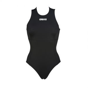 Arena Solid Black Water Polo Swimsuit