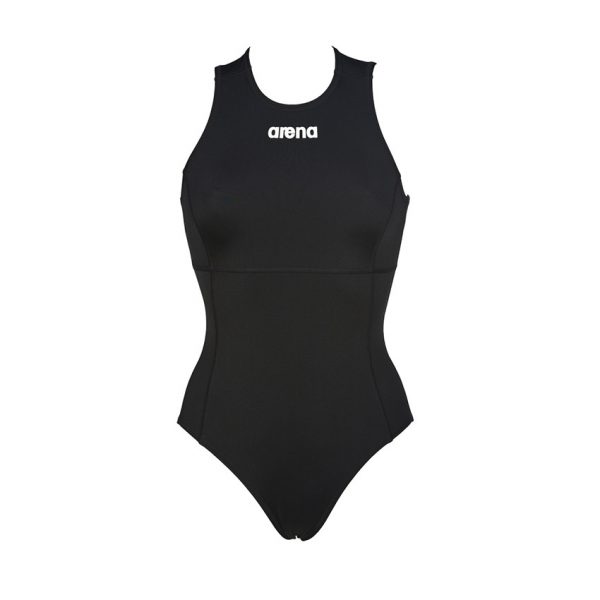 Arena Solid Black Water Polo Swimsuit