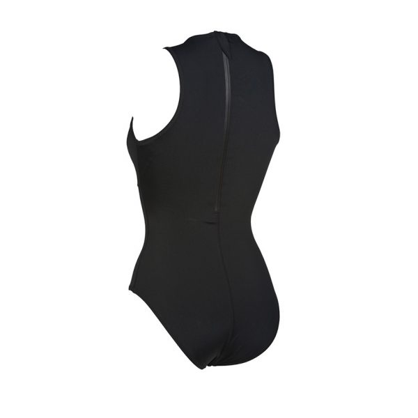 Arena Solid Black Water Polo Swimsuit