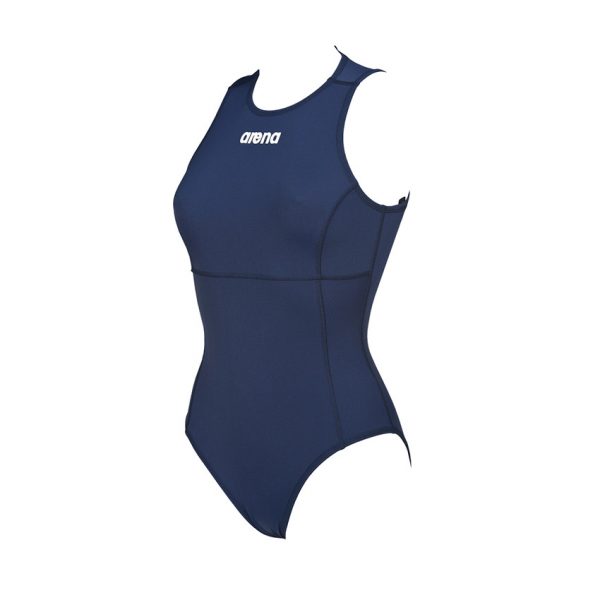 Arena Solid Navy Blue Water Polo Swimsuit