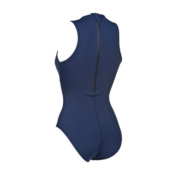 Arena Solid Navy Blue Water Polo Swimsuit