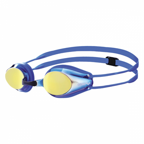 Blue Arena Tracks Mirrored JUNIOR Goggles