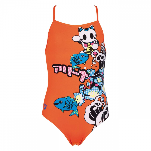 Arena Orange Junior Swimsuit - Anime