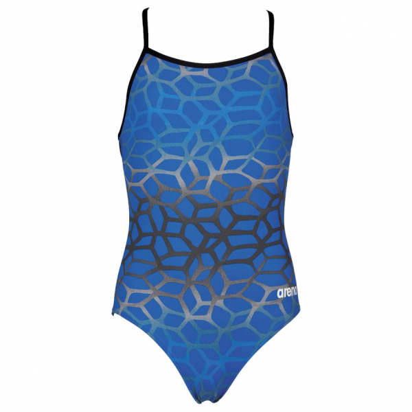Arena Polycarbonite II Girls Swimsuit - Blue