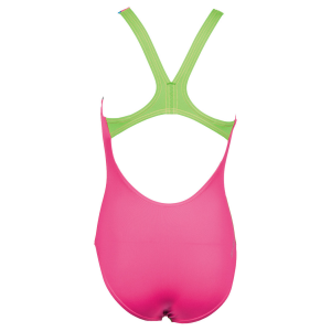 Arena Girls Pink Swimsuit - Woodblock