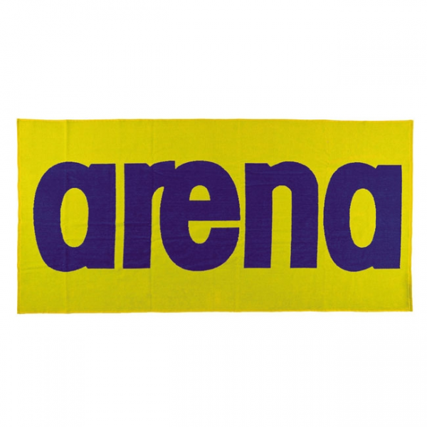Buy Arena Logo Towel - Yellow / Blue