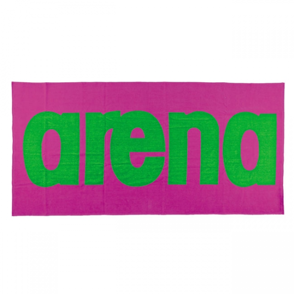 Arena Logo Towel - Pink / Green