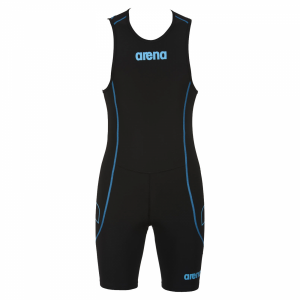 Arena Men's ST Black Trisuit - Rear Zip