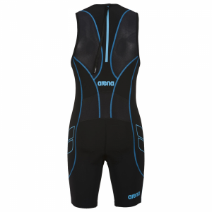 Arena Men's ST Black Trisuit - Rear Zip