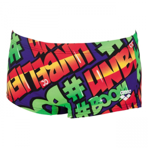 Arena Unbelievable Low Waist Shorts - Blue / Green