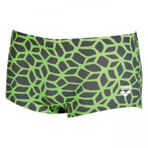 Arena Carbonics Low Waist Shorts - Shadow Grey / Green