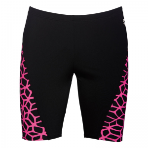 Arena Carbonics Men's Swim Jammers - Black / Pink