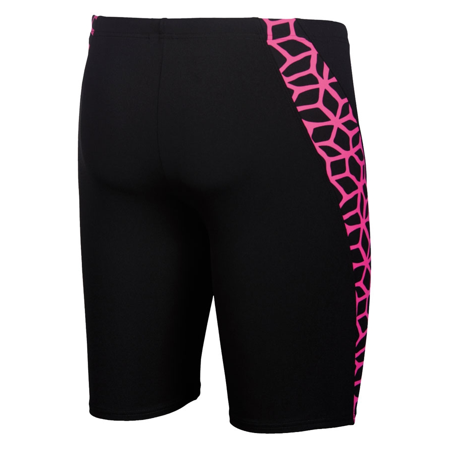 Arena Carbonics Men's Swim Jammers - Black / Pink