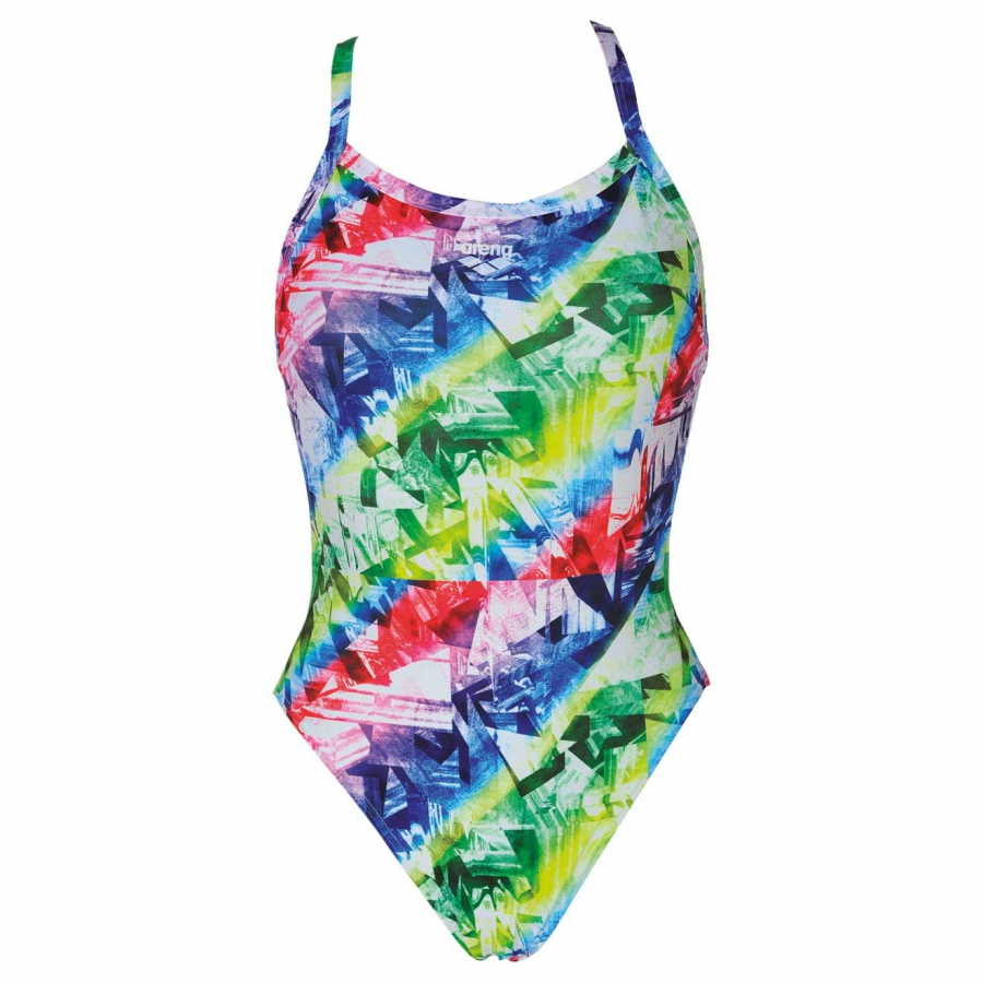 arena high leg swimsuit