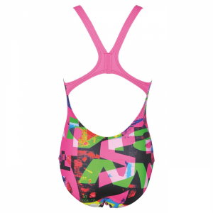 Arena Girls Pink Swimsuit - Instinct