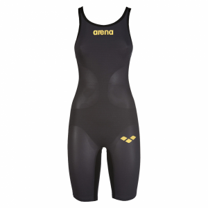 Arena Grey Carbon Air Open Back Suit