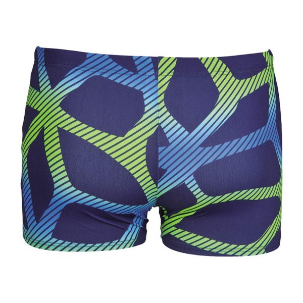 Arena Mens Spider Swim Shorts Blue Green