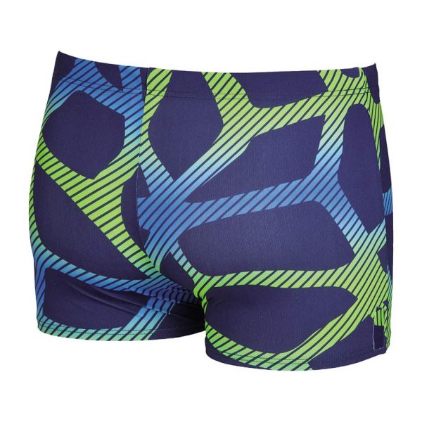 Arena Mens Spider Swim Shorts Blue Green