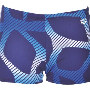 Arena Mens Spider Swim Shorts Blue White