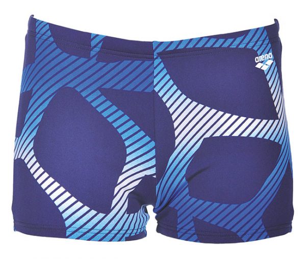 Arena Mens Spider Swim Shorts Blue White
