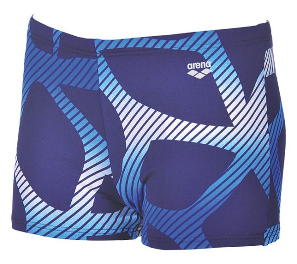 Arena Mens Spider Swim Shorts Blue White