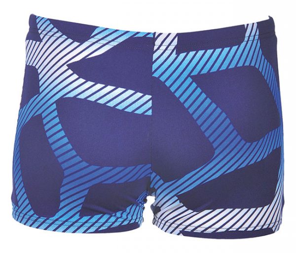 Arena Mens Spider Swim Shorts Blue White