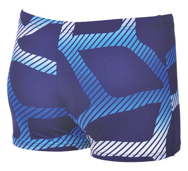 Arena Mens Spider Swim Shorts Blue White
