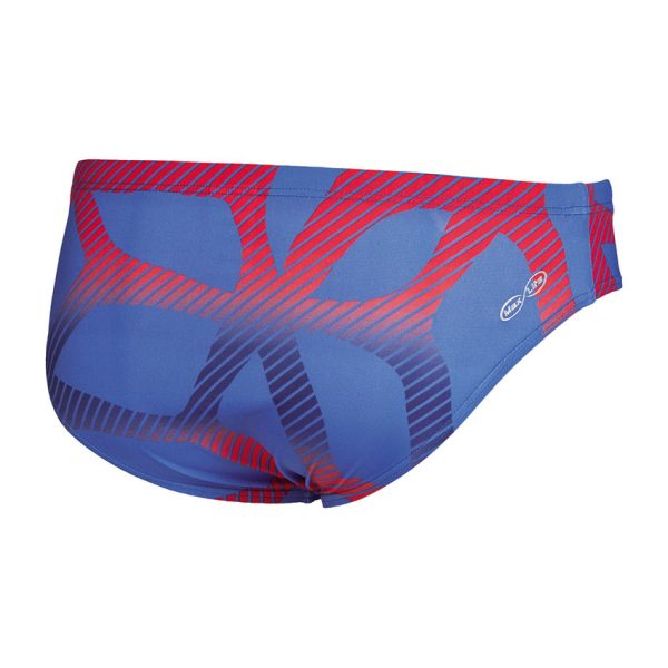 Arena Mens Spider Swim Brief Blue Red