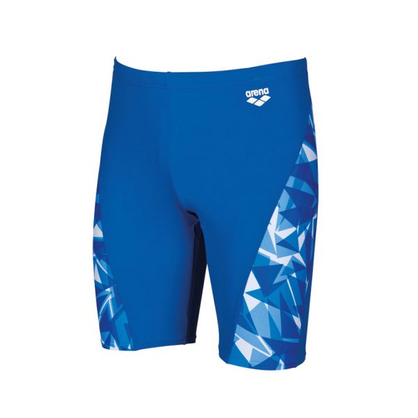 Arena Mens Swim Jammer Blue Shattered Glass