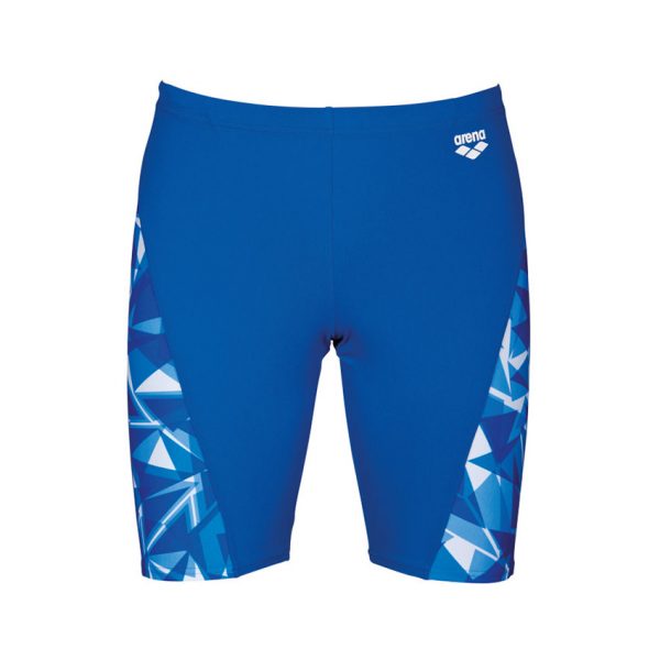 Arena Mens Swim Jammer Blue Shattered Glass