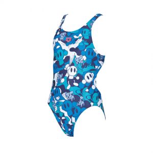Arena CamoKun Girls Swimsuit - Blue White