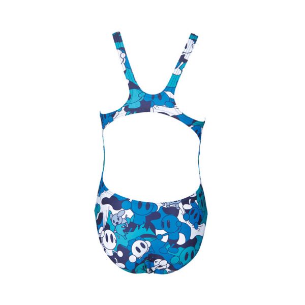 Arena CamoKun Girls Swimsuit - Blue White
