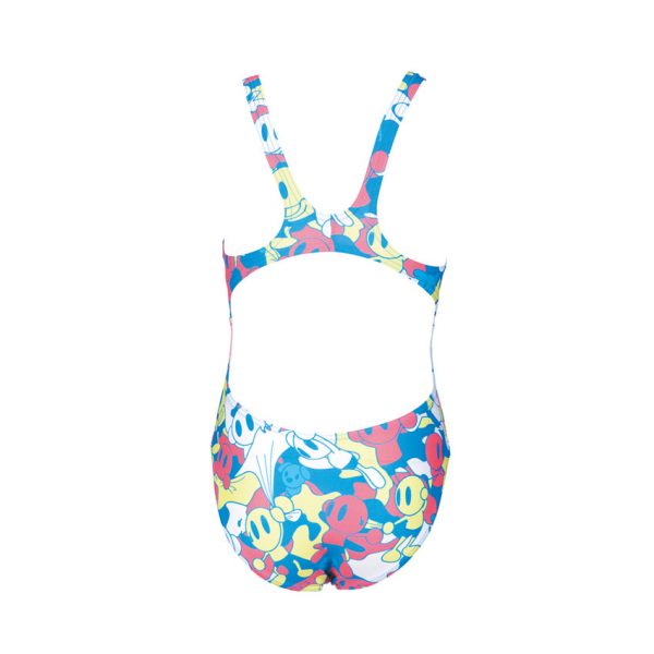 Arena CamoKun Girls Swimsuit - Blue Soft Green