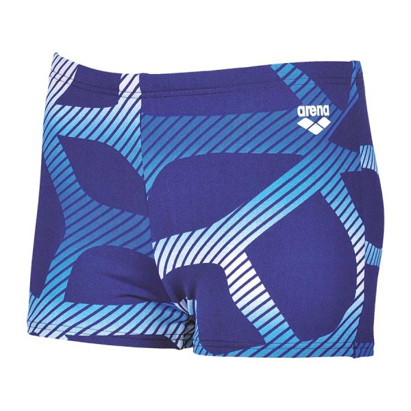 Arena Spider Boys Blue Swim Shorts