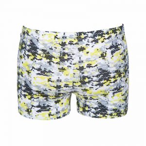Arena Mens Camouflage Black Yellow Swim Shorts
