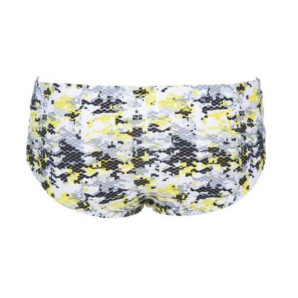 Arena Mens Camouflage Black Yellow Brief