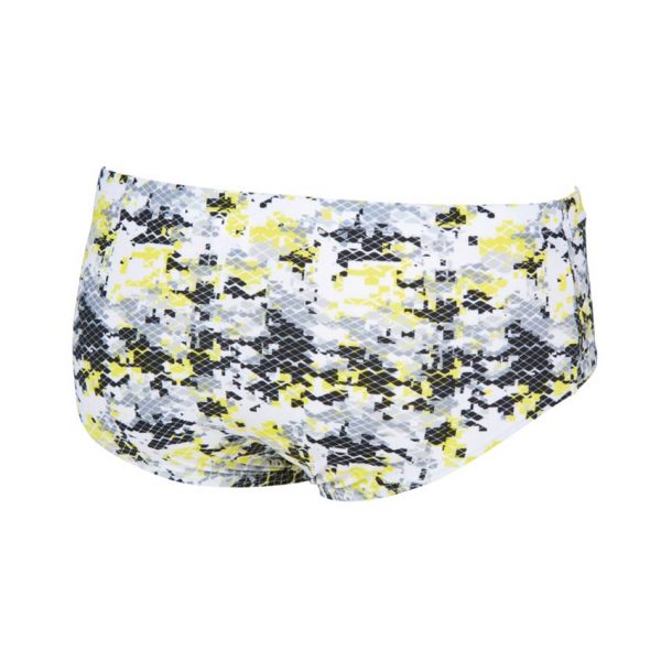 Arena Mens Camouflage Black Yellow Brief