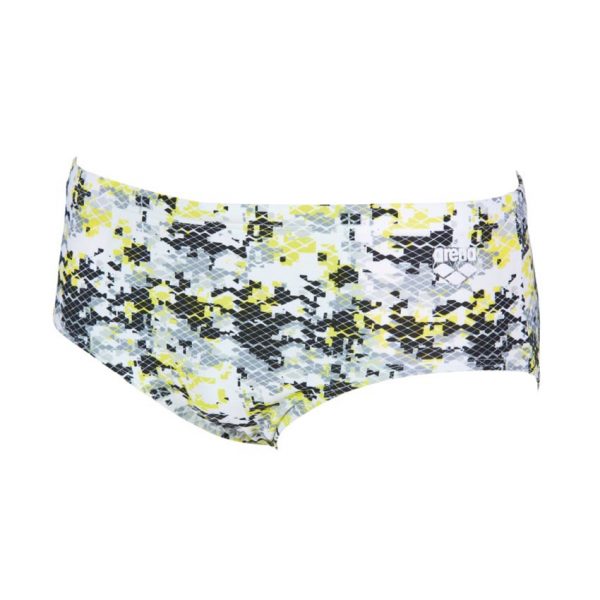 Arena Mens Camouflage Black Yellow Brief